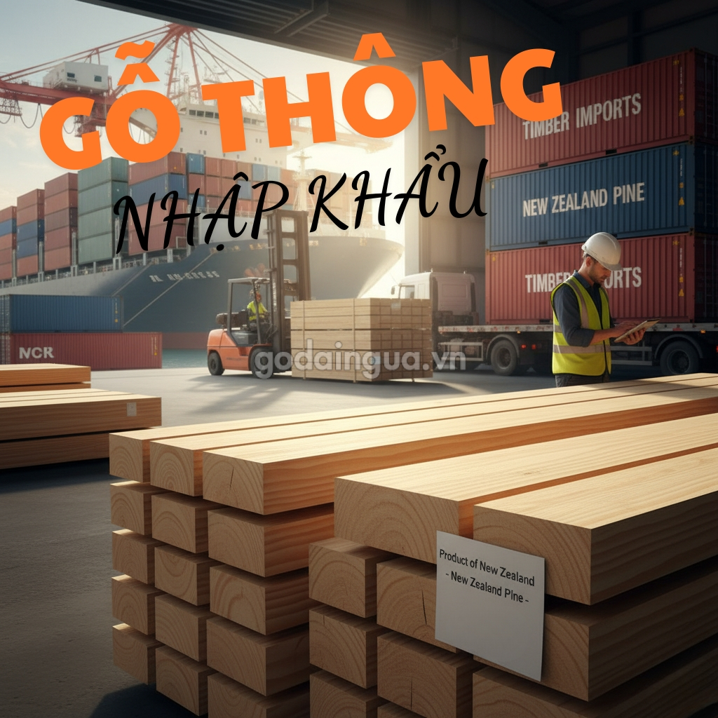 Giới thiệu về gỗ thông nhập khẩu