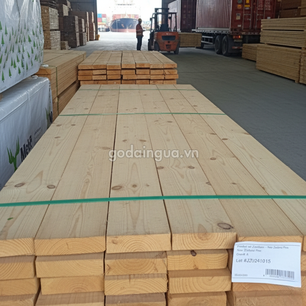 Gỗ thông nhập khẩu