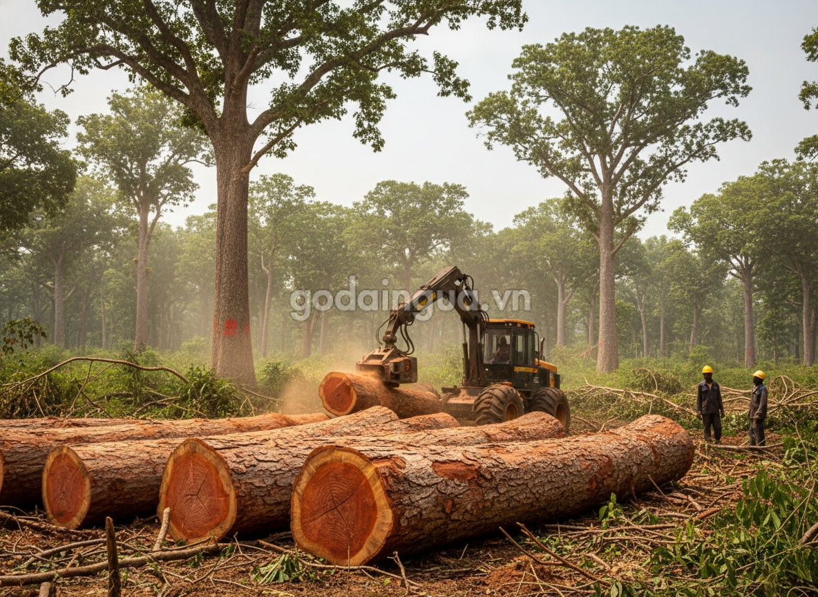 Giới thiệu về Gỗ Gõ Đỏ Châu Phi