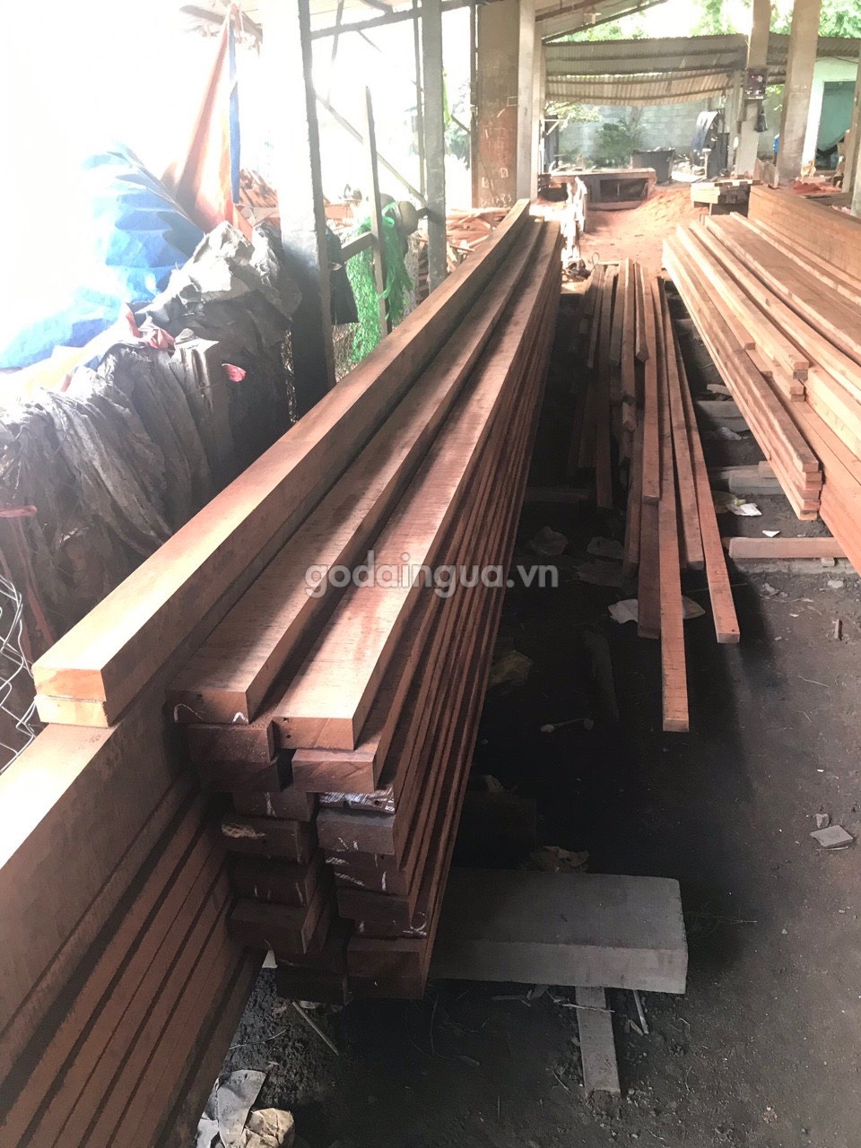 Đà gỗ xẻ theo quy cách