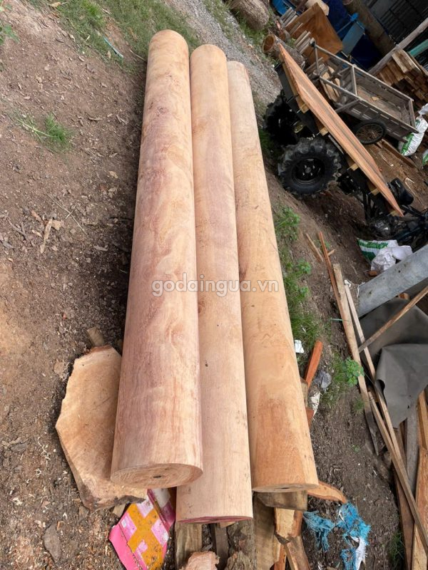gỗ dầu tiện tròn