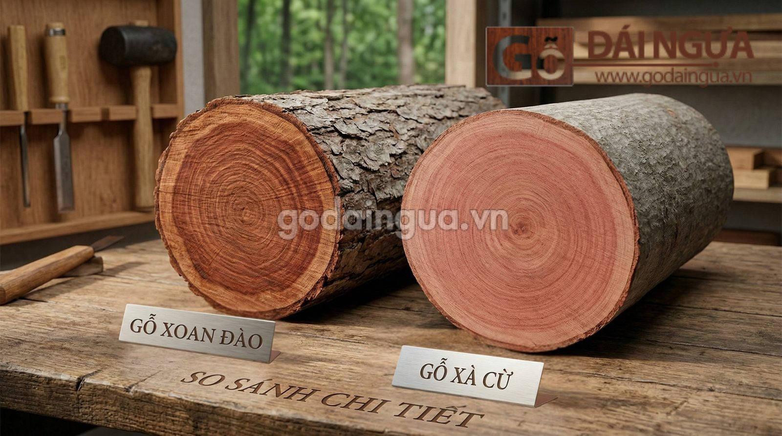 So sánh gỗ Xà Cừ và gỗ Xoan Đào