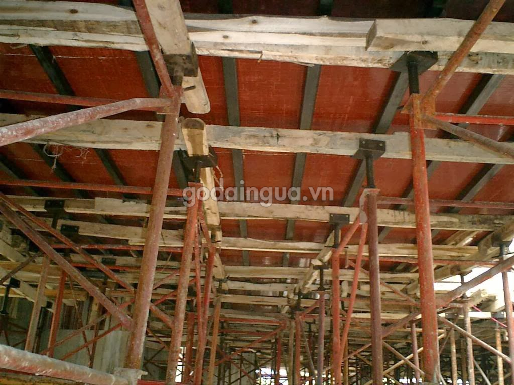 Cách tính khối lượng xà gồ gỗ cốp pha