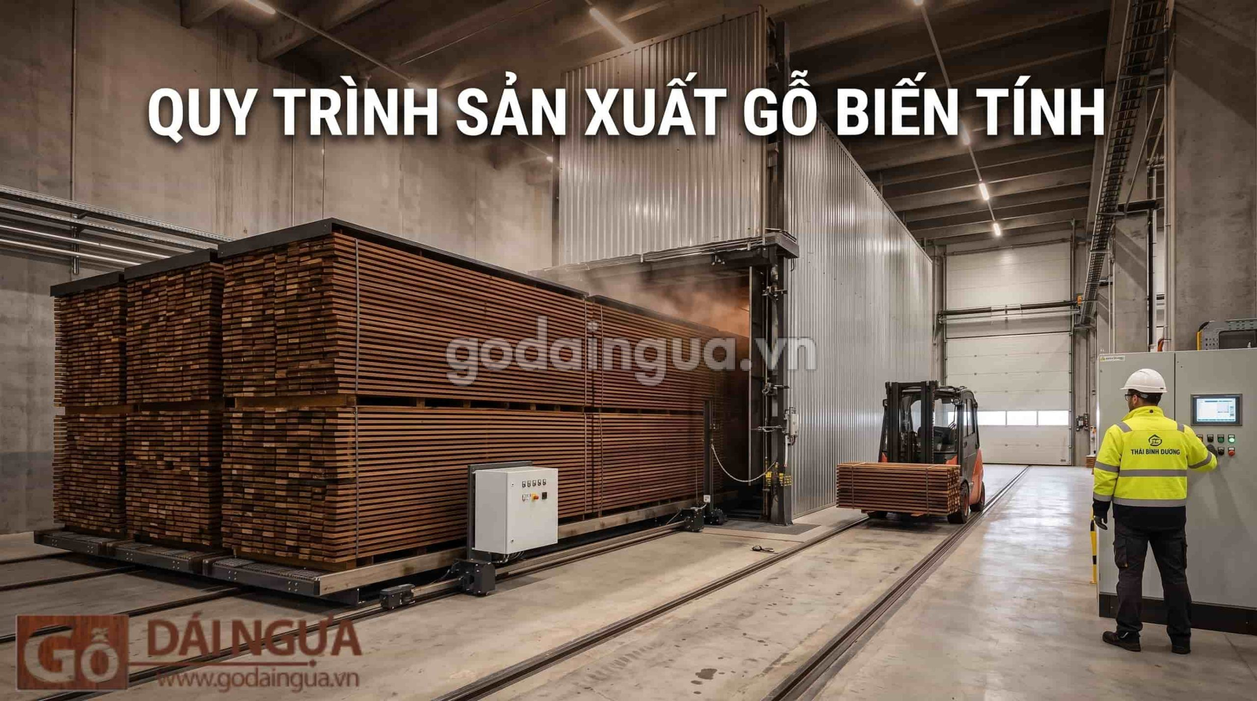 Quy trình sản xuất gỗ biến tính đạt chuẩn