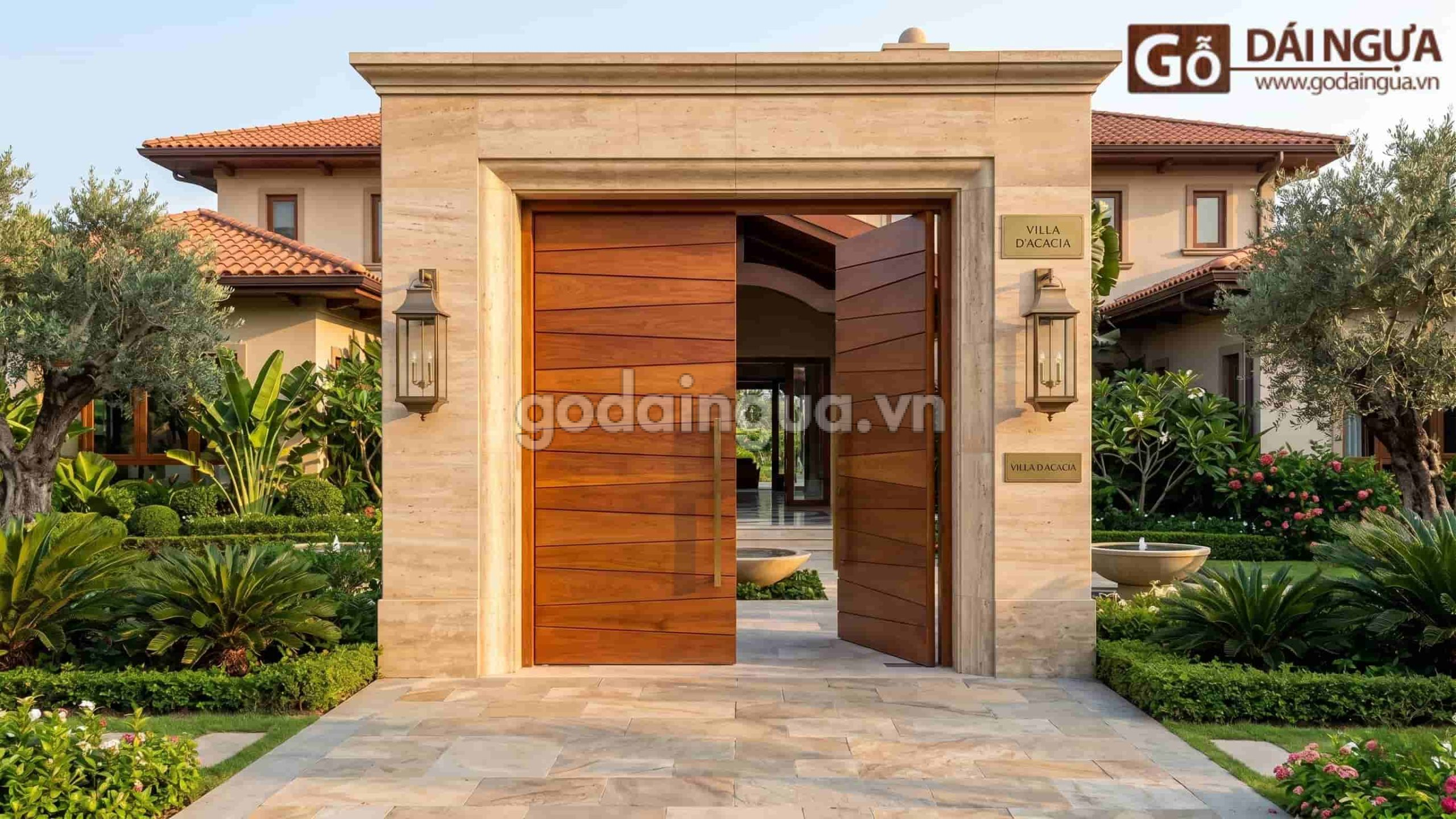 Tính thẩm mỹ của cửa gỗ biến tính